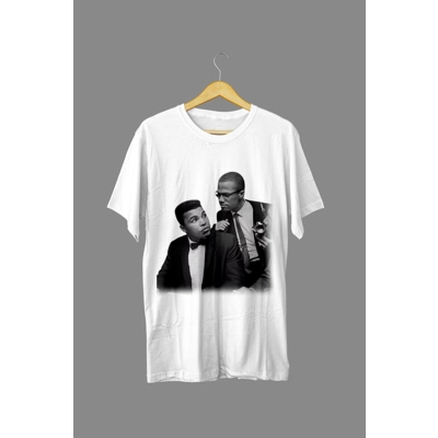 Muhammad/Malcolm X White Tee