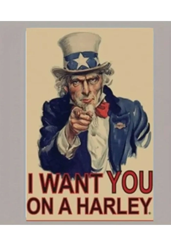 I Want You On A Harley ..