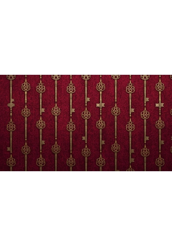 The Endless Corridor" Sophisticated Gothic Plush Blanket