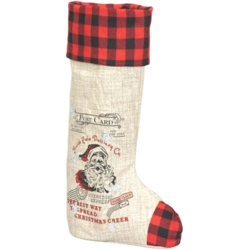 North Pole Delivery Stand Stocking - Neutral