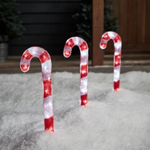 Candy Cane Trio Outdoor Chri..
