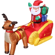 Inflatable Father Christmas ..