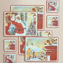 Christmas Scene Placemat and..