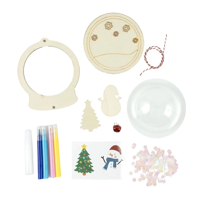 Additional Image for Make Your Own Snow Globe Decoration Kit