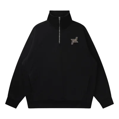 Past Time Quarter-Zip Pullover (Black)