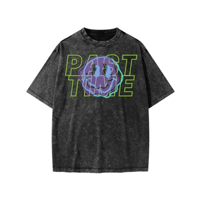 Past Time "Blurred Smiles" Kids Tee