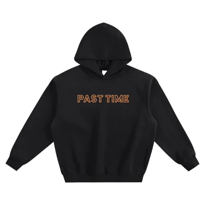 PT Boxy Hoodie (Orange Embroidery)