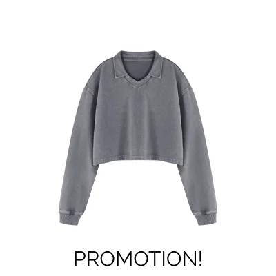 WOMENS POLO CREW (Charc..