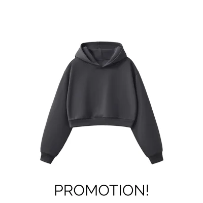 WOMENS CROPPED HOODIE