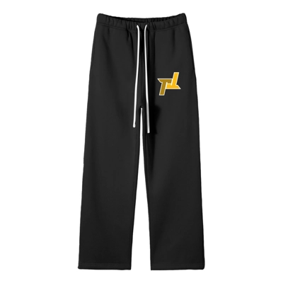 Past Time Yellow Logo Sweats (Black)