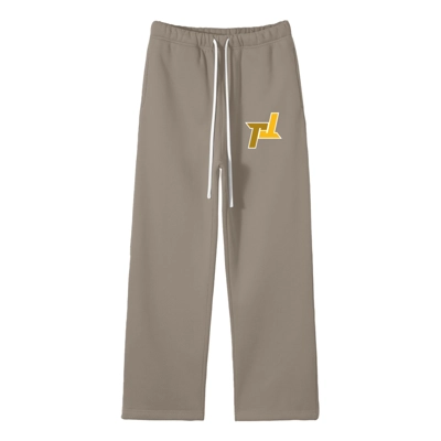 Past Time Yellow Logo Sweats (Gray Coffee)