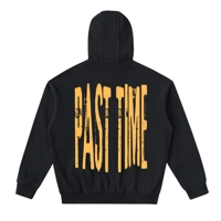 Past Time Yellow Logo Zip-Up (Black)