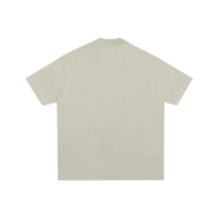 Oversized Past Time Mock Neck Tee (Sand)