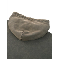 PT Vintage Frayed-Hem Hoodie