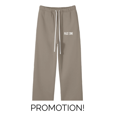 PAST TIME SWEATPANTS (Gray Coffee)