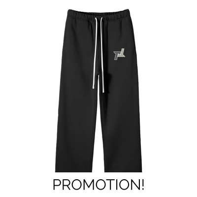 PT Gray LOGO SWEATPANTS..