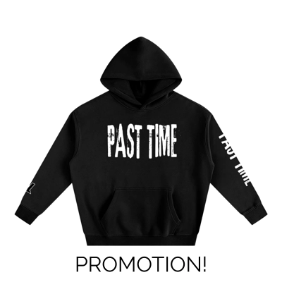 PAST TIME Hoodie (Black)