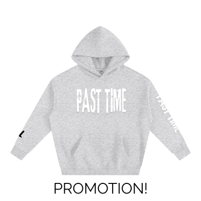 PAST TIME Hoodie (Gray)