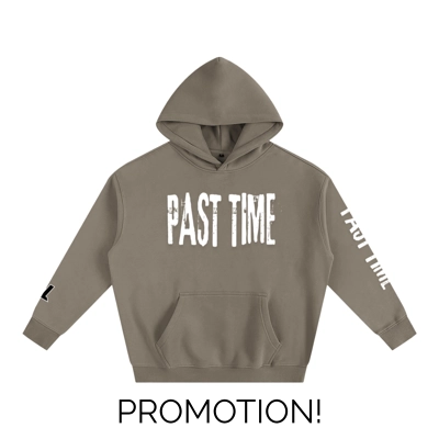 PAST TIME Hoodie (Gray Coffee)
