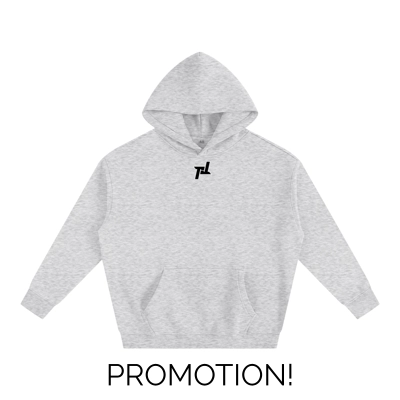 PT Black Logo Hoodie (Gray)