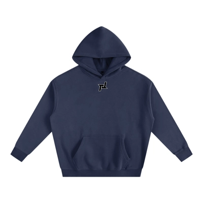 PT Black Logo Hoodie (Navy Blue)