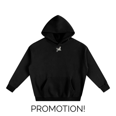 PT Gray Logo Hoodie (Black)