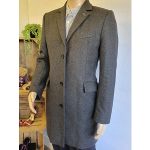 REISS  Mens Grey Trench Coat Size S (36