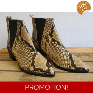 WHISTLES Belmont Snake Point Shoes Size UK3 - cost £225