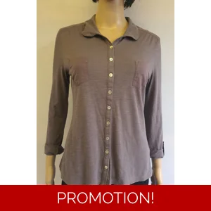 WHITE STUFF L/Sleeve Buttoned Shirt Size UK10
