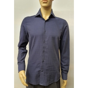 REISS Long Sleeve white Dot Shirt  Size UK Large