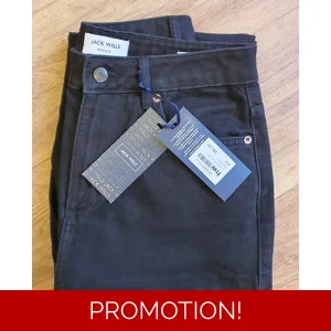 JACK WILLS Black Maddie High Rise Jeans Size 28W 32L - NEW