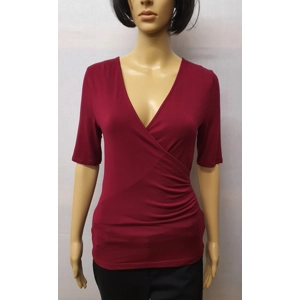 RALPH LAUREN  S/Sleeve Cross Over Top Size S