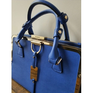 DUNE  London Blue Multi Compartment Designer Handbag