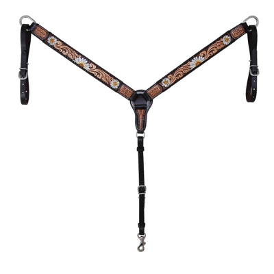 Painted Daisy & Floral Tooling