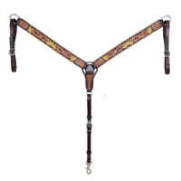 Sunflower & Floral Tooled 1.5