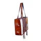 Brown Tooled & Hair on Cowhide