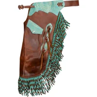 Teal Rose Leather