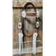 Whipstitch Headstall -Golden & Daisy
