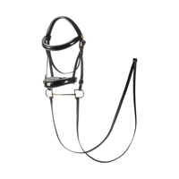 Patent Leather Hobby Horse Bridle