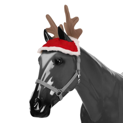 Reindeer Horn Ear Bonnet Reindeer Horn Ear Bonnet