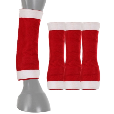Santa Leg Wraps - Set of 4 Santa Leg Wraps - Set of 4
