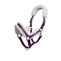 Orchid Bloom Fur halter & lead rope