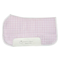 Gingham Saddle Pad