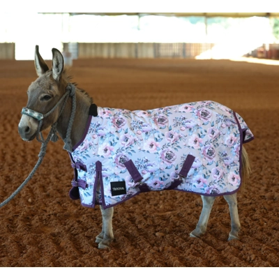 Purple Peony Mini/Foal Blanket - 300gm