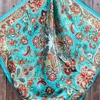 Turquoise Paisley