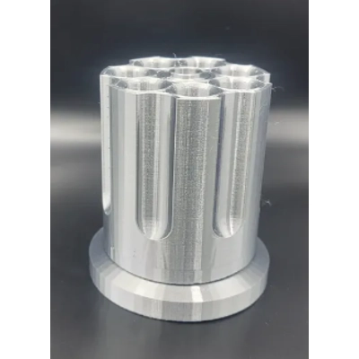 Spinning Revolver Cylinder Pen Holder