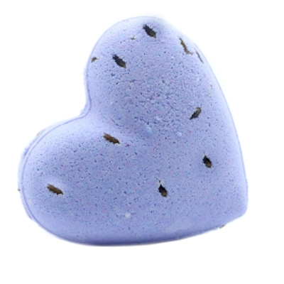 5x Love Heart Bath Bomb 70g - French Lavender 5x Love Heart Bath Bomb 70g - French Lavender