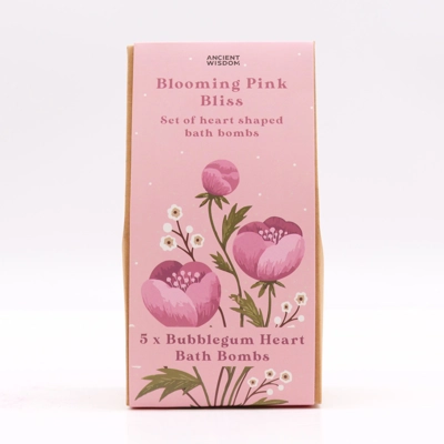 Blooming Pink Bliss Bath Heart Gift Set Blooming Pink Bliss Bath Heart Gift Set