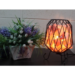 Mesh Salt Rock Brazier,Pink ..