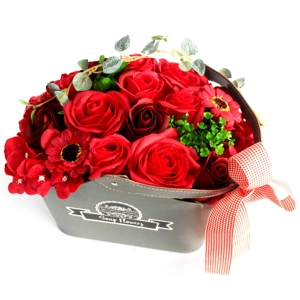 Basket Soap Flower Bouq..